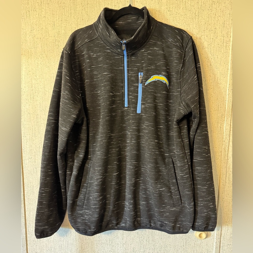 NFL Official Black Sweatshirt CHARGERS NWOT